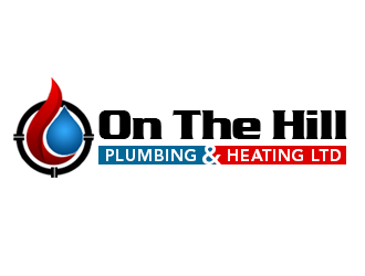 On The Hill Plumbing & Heating Ltd logo design by kunejo