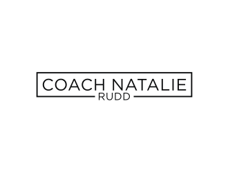 Coach Natalie Rudd logo design by muda_belia