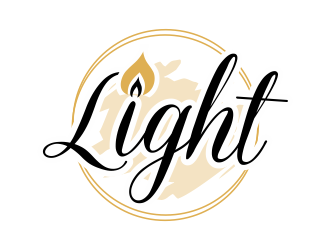 Light Your Flame logo design by Girly