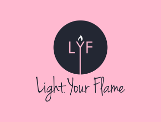 Light Your Flame logo design by GassPoll