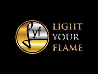Light Your Flame logo design by GassPoll