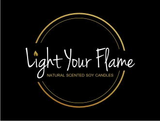 Light Your Flame logo design by coco