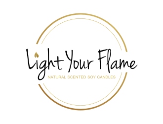 Light Your Flame logo design by coco