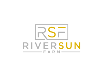 RiverSun Farm logo design by Artomoro