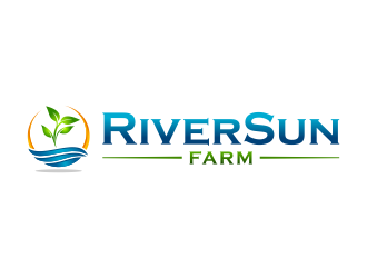 RiverSun Farm logo design by ingepro