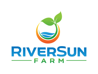 RiverSun Farm logo design by jaize