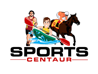 Sports Centaur logo design by ElonStark