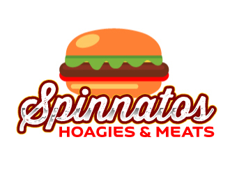   Spinnatos Hoagies & Meats  logo design by ElonStark