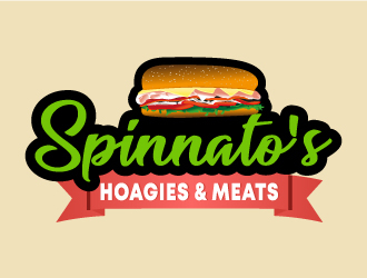   Spinnatos Hoagies & Meats  logo design by LogoQueen