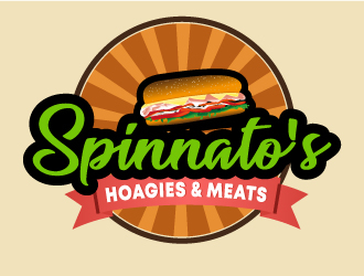   Spinnatos Hoagies & Meats  logo design by LogoQueen