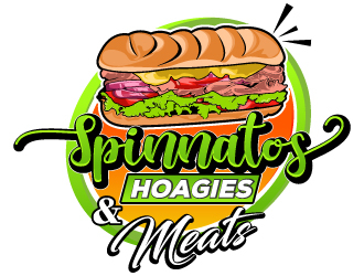   Spinnatos Hoagies & Meats  logo design by Suvendu