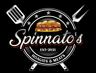   Spinnatos Hoagies & Meats  logo design by Suvendu