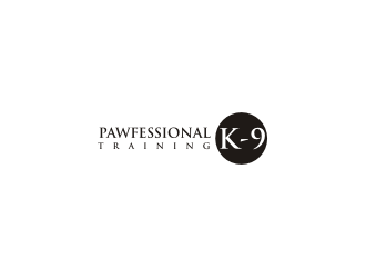 Pawfessional K-9 Training logo design by aflah