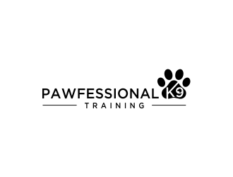 Pawfessional K-9 Training logo design by oke2angconcept