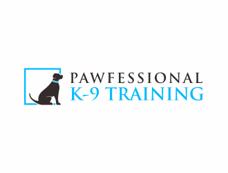 Pawfessional K-9 Training logo design by GassPoll