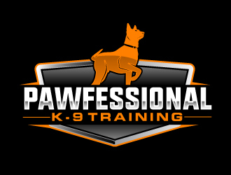 Pawfessional K-9 Training logo design by ElonStark