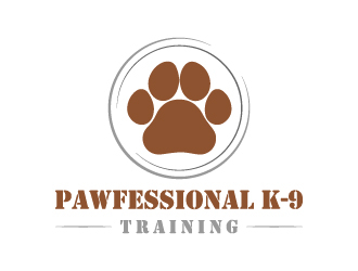 Pawfessional K-9 Training logo design by twomindz