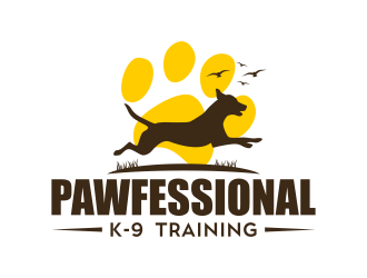Pawfessional K-9 Training logo design by ingepro