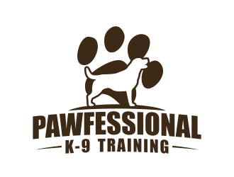 Pawfessional K-9 Training logo design by ingepro