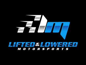 Lifted & Lowered Motorsports logo design by abss