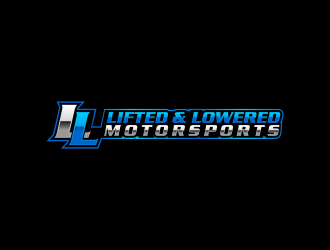 Lifted & Lowered Motorsports logo design by Republik