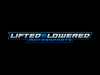 Lifted & Lowered Motorsports logo design by lexipej