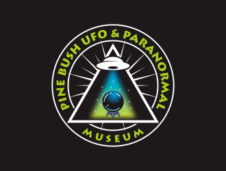 Pine Bush UFO & Paranormal Museum logo design by veter