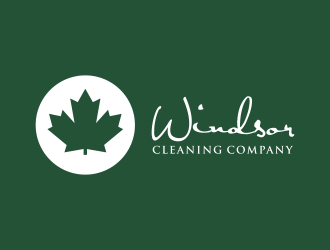 Windsor Cleaning Company logo design by christabel