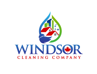Windsor Cleaning Company logo design by jaize