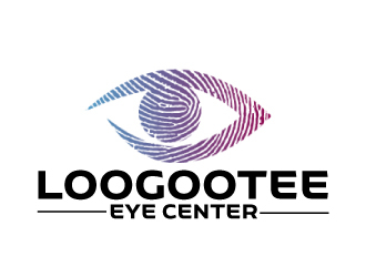 Loogootee Eye Center logo design by ElonStark