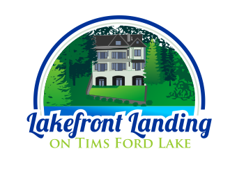 Lakefront Landing on Tims Ford Lake logo design by Republik