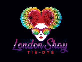 London Shay Tie-Dye logo design by sanu