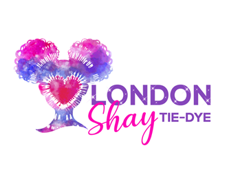 London Shay Tie-Dye logo design by ingepro