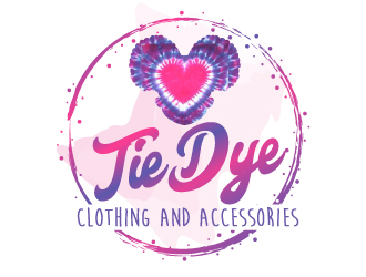 London Shay Tie-Dye logo design by jaize