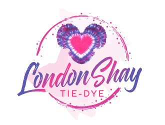London Shay Tie-Dye logo design by jaize