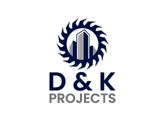 D & K Projects logo design by aryamaity