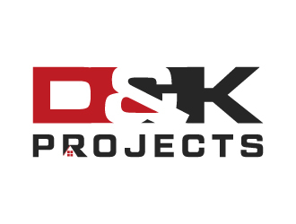 D & K Projects logo design by DreamCather