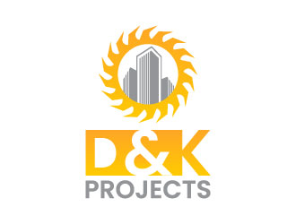 D & K Projects logo design by aryamaity
