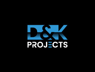 D & K Projects logo design by aryamaity