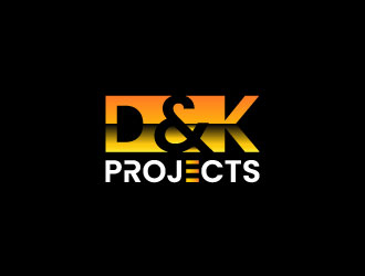 D & K Projects logo design by aryamaity