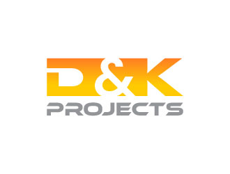 D & K Projects logo design by aryamaity