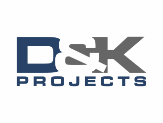 D & K Projects logo design by Franky.