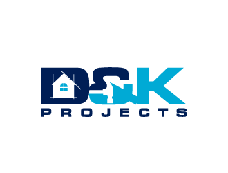 D & K Projects logo design by bluespix