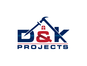 D & K Projects logo design by bluespix