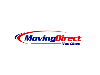 Moving Direct Van Lines logo design by my!dea