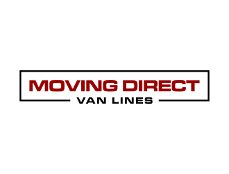 Moving Direct Van Lines logo design by p0peye