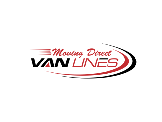 Moving Direct Van Lines logo design by violin