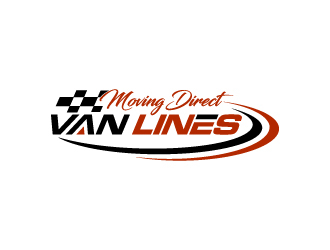 Moving Direct Van Lines logo design by sakarep