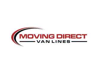 Moving Direct Van Lines logo design by ora_creative