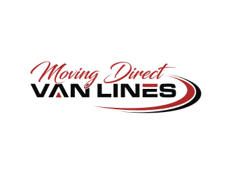 Moving Direct Van Lines logo design by ora_creative